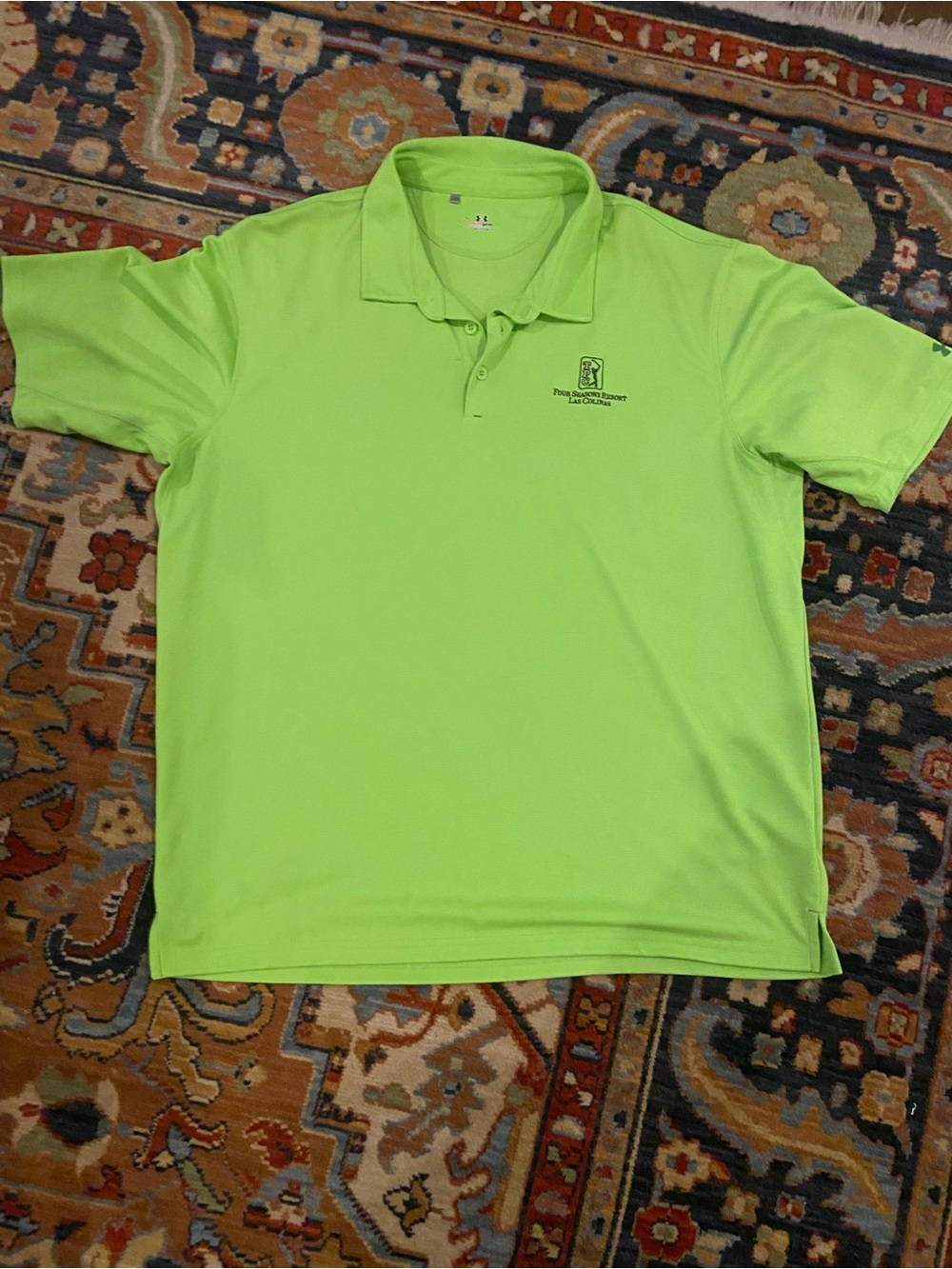 Neon Lime Performance Polo
